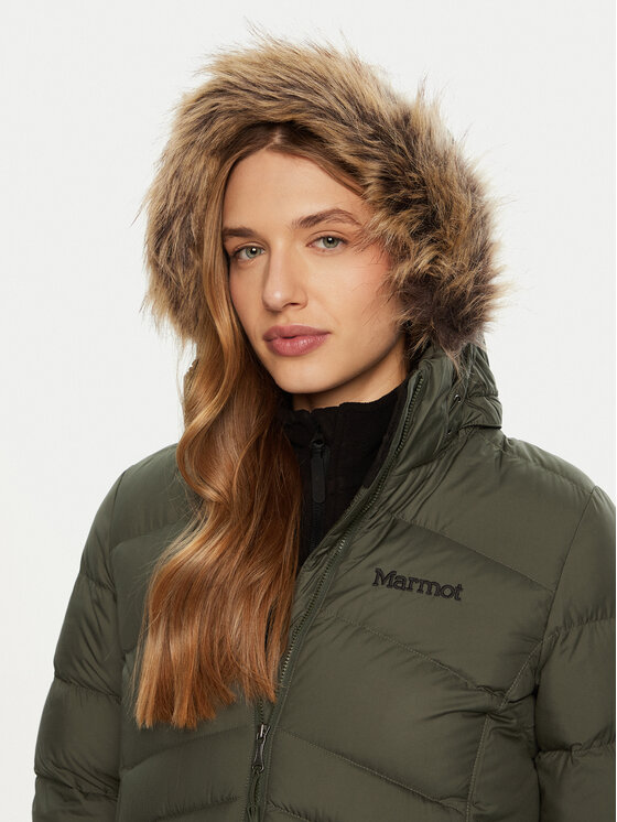 Marmot Marmot Geacă din puf Montreal M15838 Verde Regular Fit