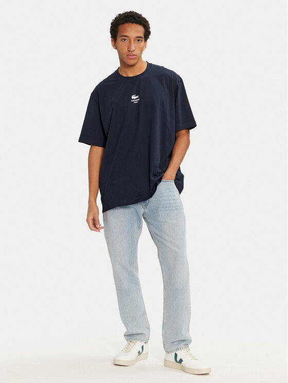 Lacoste Lacoste T-shirt TH2739 Blu scuro Classic Fit