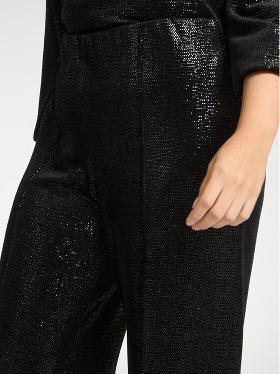 Elena Mirò Elena Mirò Pantaloni di tessuto P064Z000141N033 Nero Regular Fit