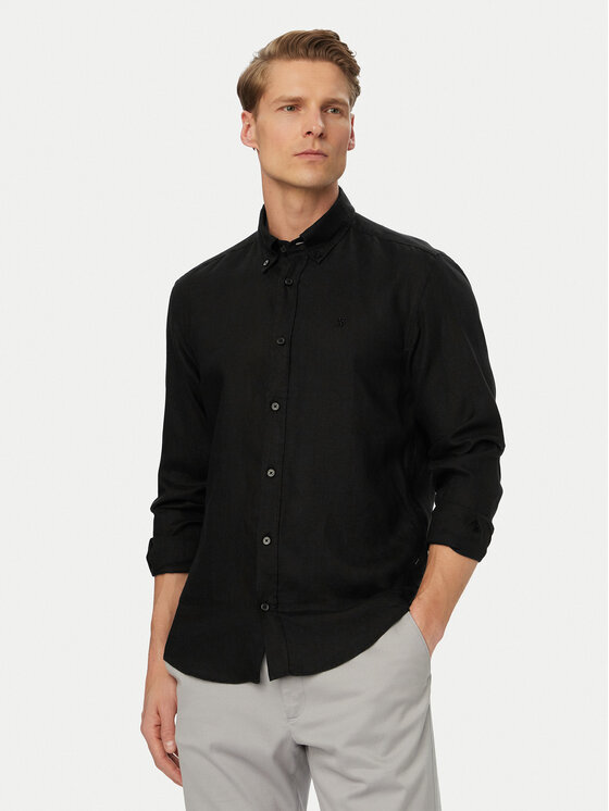 BOSS BOSS Риза H-Liam 50556077 Черен Regular Fit