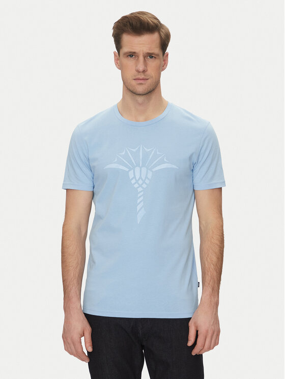 JOOP! JOOP! T-Shirt 17 JJ-01Alerio-3 30042432 Niebieski Modern Fit