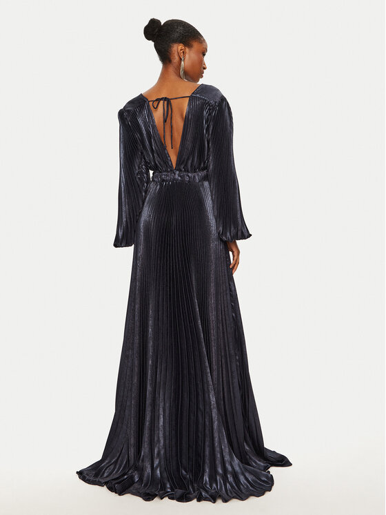 Babylon Babylon Estélyi ruha S00813 Sötétkék Regular Fit