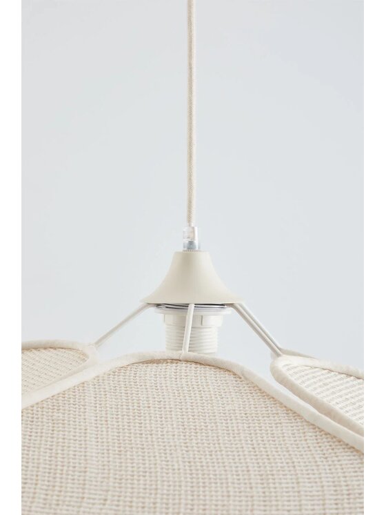 MIAhome MIAhome Lampa wisząca Benavid Ø75 cm Biały