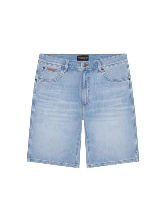 Wrangler Wrangler Pantaloncini di jeans TEXAS SHORTS Blu Regular Fit