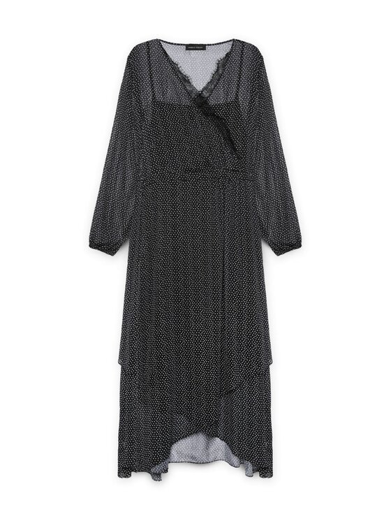 Fiorella Rubino Fiorella Rubino Vestito 7588T001620N0Z3 Nero Slim Fit