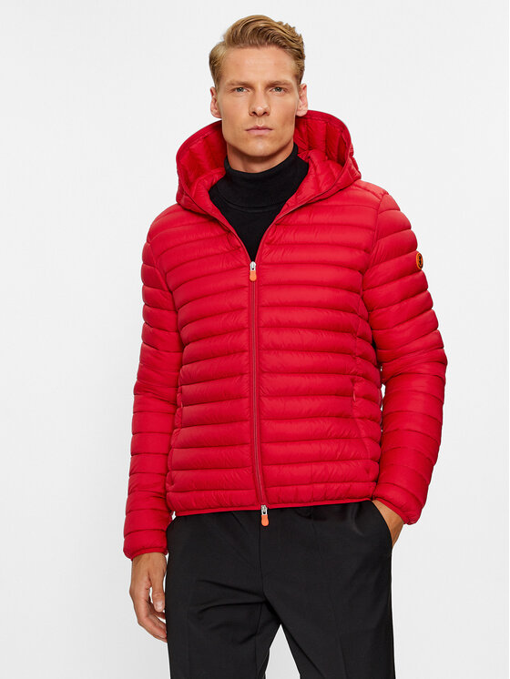 Save The Duck Geacă din puf Donald D30650M GIGA17 Roșu Regular Fit
