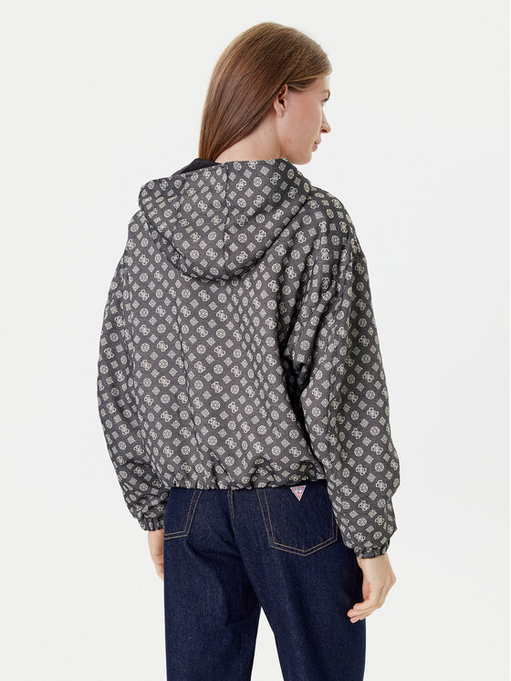 Guess Guess Демісезонна куртка V5YL02 WH492 Чорний Regular Fit