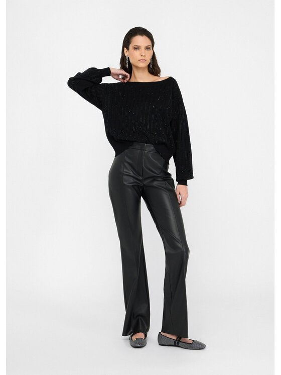 Liu Jo Liu Jo Maglione CF5271MA96EM9798 Nero Regular Fit