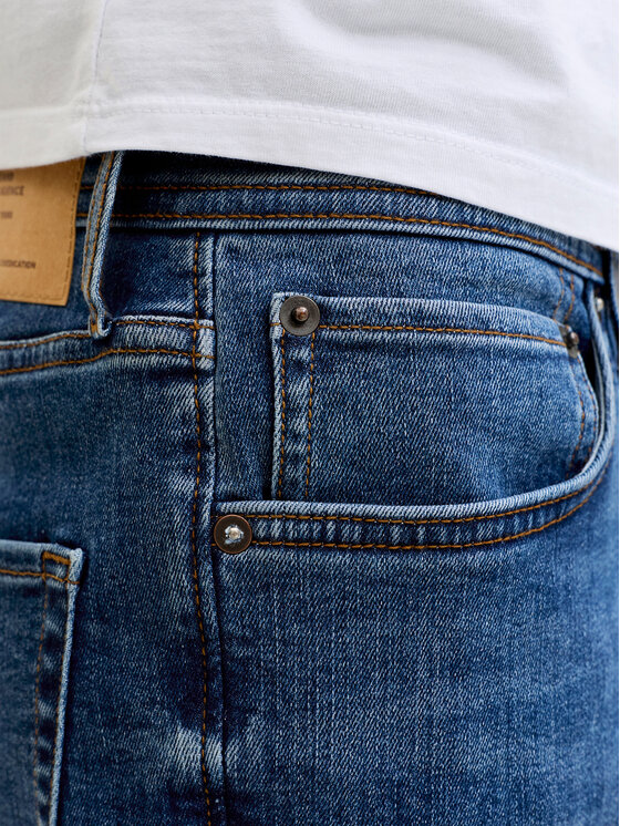 Jack & Jones Jack & Jones Džinsi Mike 12289829 Zils Tapered Fit