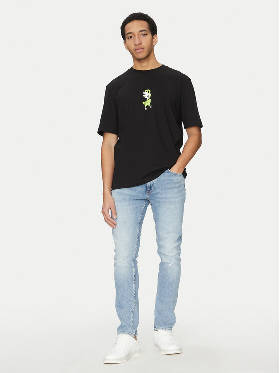 HUGO HUGO Jeans hlače Zane 50529117 Modra Extra Slim Fit