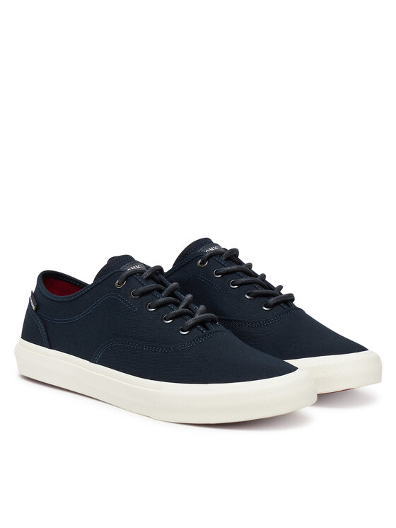 Tommy Hilfiger Tommy Hilfiger Teniszcipő Hi Vulc Low Oxford Twill FM0FM05400 Sötétkék