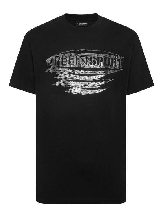 Plein Sport Plein Sport T-Shirt 13037 Czarny Regular Fit