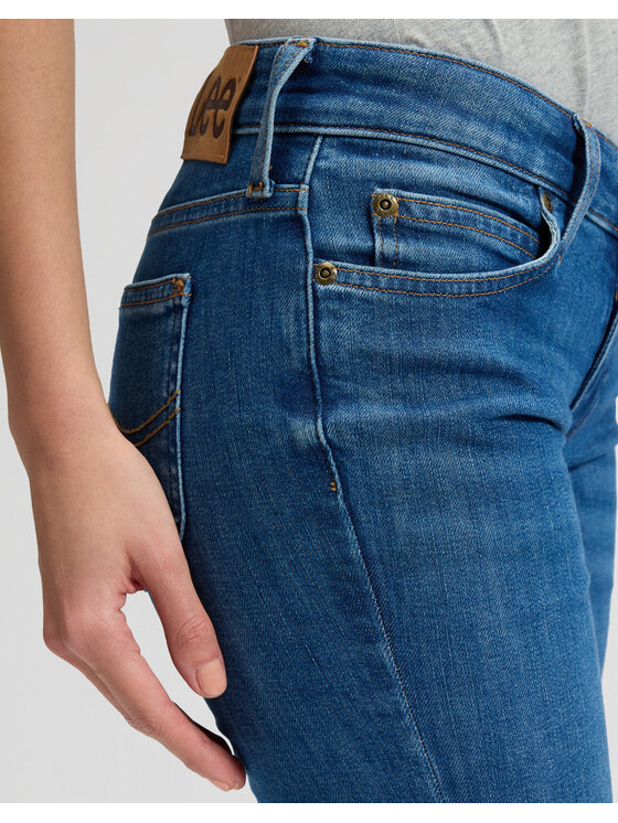 Lee Lee Jeansy JESSICA Niebieski Bootcut Fit