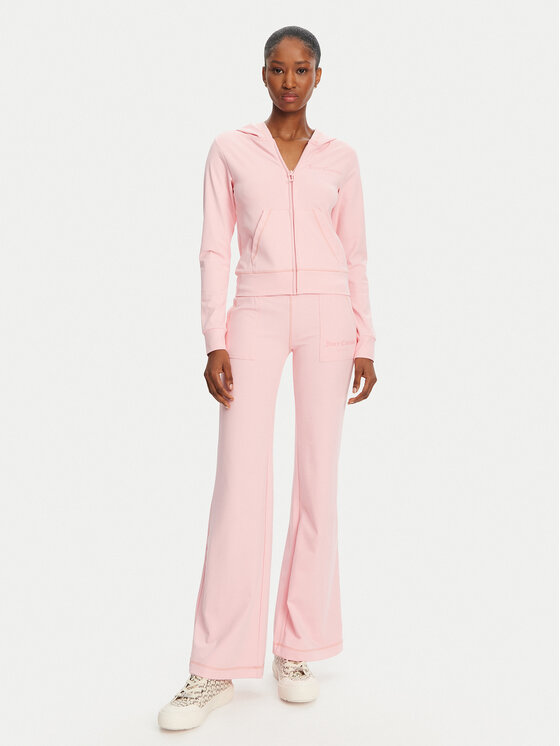 Juicy Couture Juicy Couture Bluza Active JCSAS125401 Różowy Slim Fit