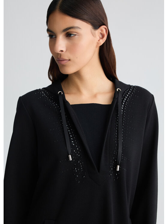 Liu Jo Liu Jo Bluza TA5015F Czarny Regular Fit
