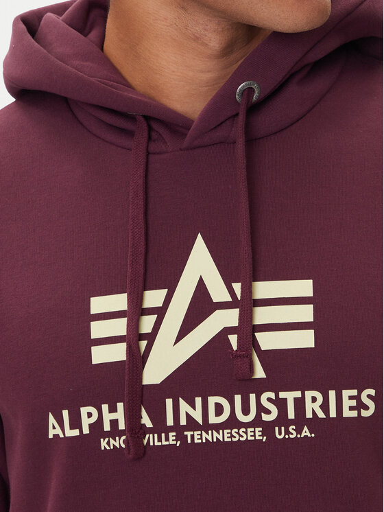 Alpha Industries Alpha Industries Majica dugih rukava Basic 178312 Zelena Regular Fit