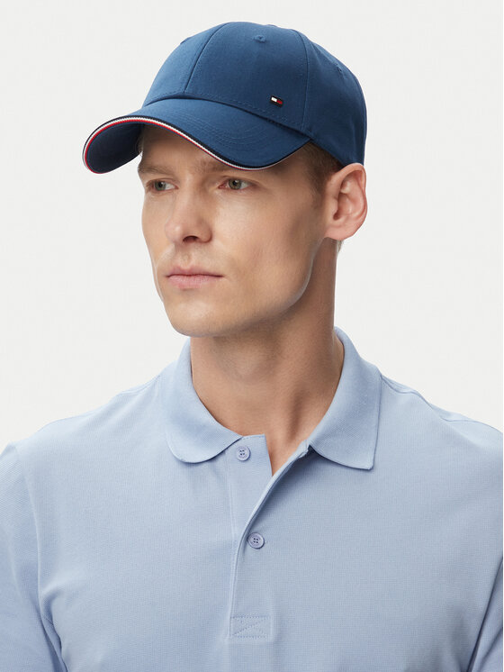 Tommy Hilfiger Tommy Hilfiger Cap Corporate Cotton 6 AM0AM12035 Blau