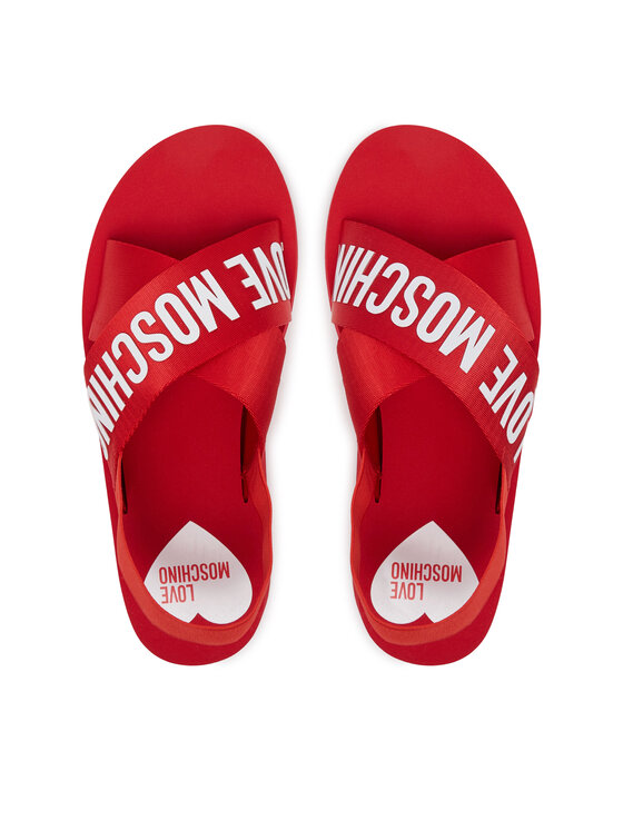 LOVE MOSCHINO LOVE MOSCHINO Sandály JA16214G0MIX5500 Červená
