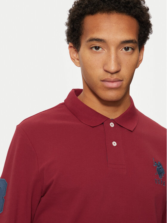 U.S. Polo Assn. U.S. Polo Assn. Pólóing MUP1935 Piros Regular Fit