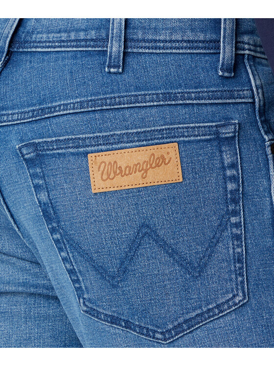 Wrangler Wrangler Jeansy W12SHN42M Niebieski Slim Fit