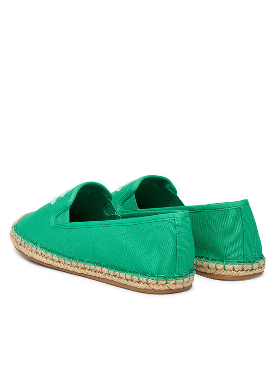 Tommy Hilfiger Tommy Hilfiger Espadrilky Th Script Summer Espadrille FW0FW09240 Zelená