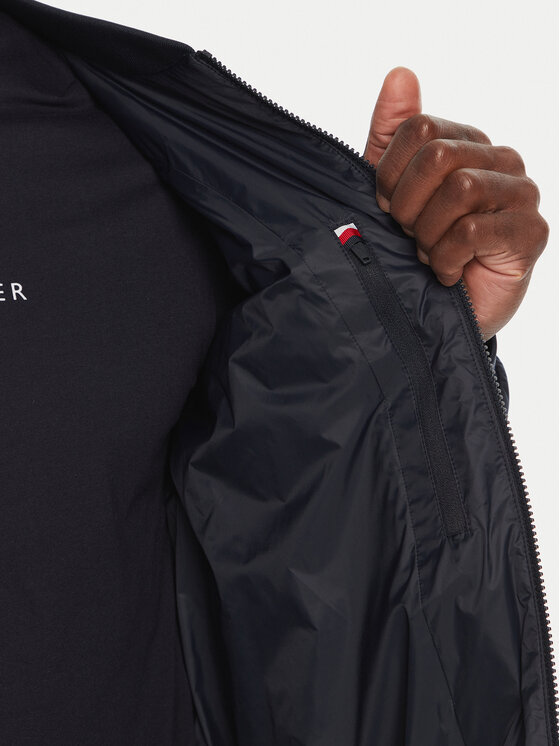 Tommy Hilfiger Tommy Hilfiger Bomber MW0MW35653 Tamnoplava Regular Fit