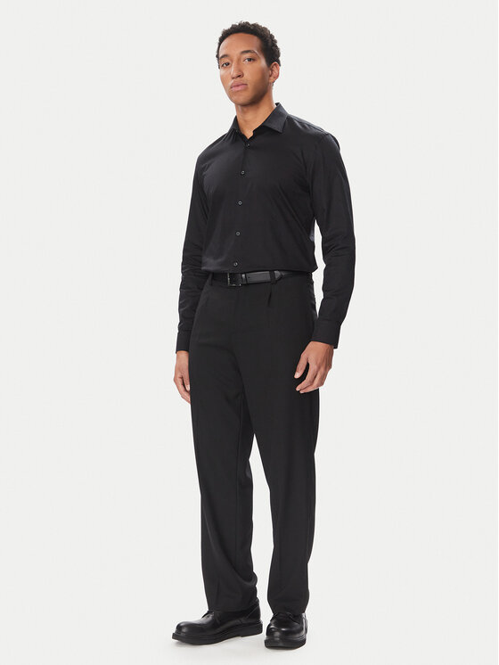 HUGO HUGO Сорочка Kenno 50570294 Чорний Slim Fit