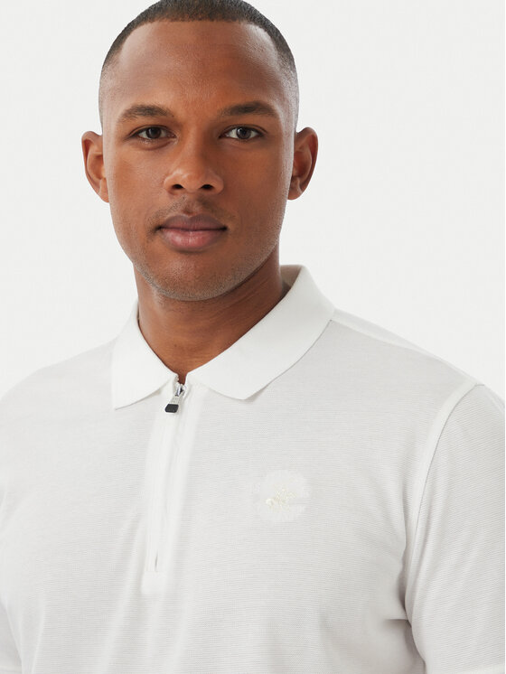 Beverly Hills Polo Club Beverly Hills Polo Club Polokošile M2734 Bílá Regular Fit