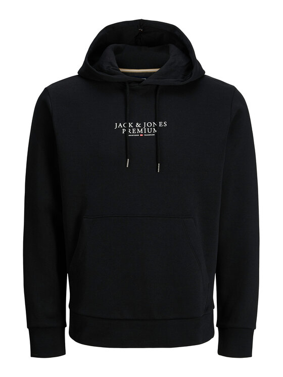 Jack & Jones Jack & Jones Mikina Archie 12216335 Čierna Regular Fit
