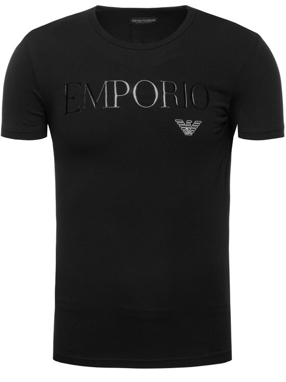 Emporio Armani Underwear Emporio Armani Underwear T-Shirt 111035 CC716 00020 Czarny Slim Fit