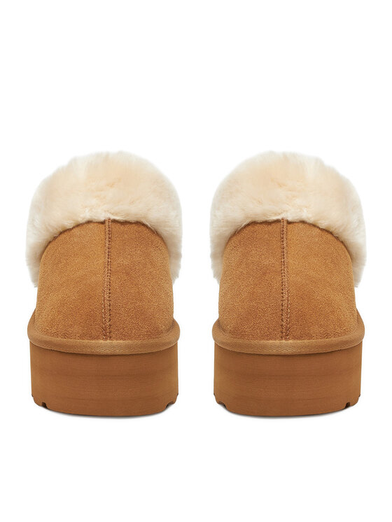 DeeZee DeeZee Hausschuhe DZ-AW12 Braun
