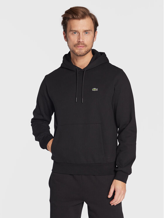 Lacoste Lacoste Суитшърт SH9623 Черен Classic Fit