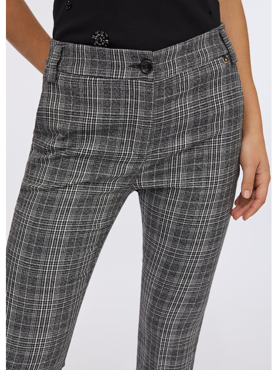 Liu Jo Liu Jo Pantaloni di tessuto CF5376T073AM9847 Grigio Slim Fit