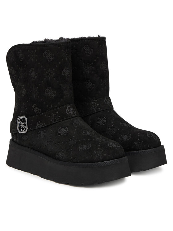 Guess Guess Śniegowce FLFDOL ESU10 Czarny