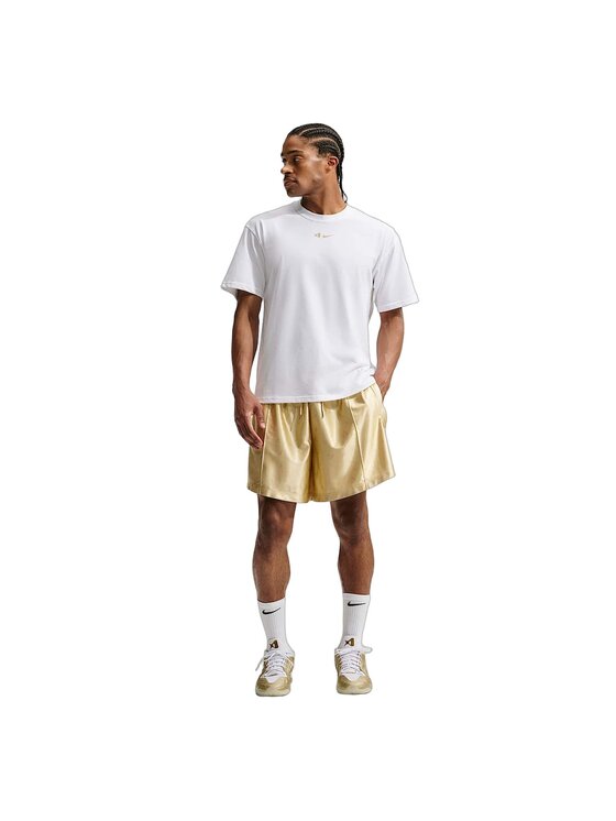 Nike Nike T-Shirt AW U NK DF AJA AIRBRUSH TEE Biały Regular Fit