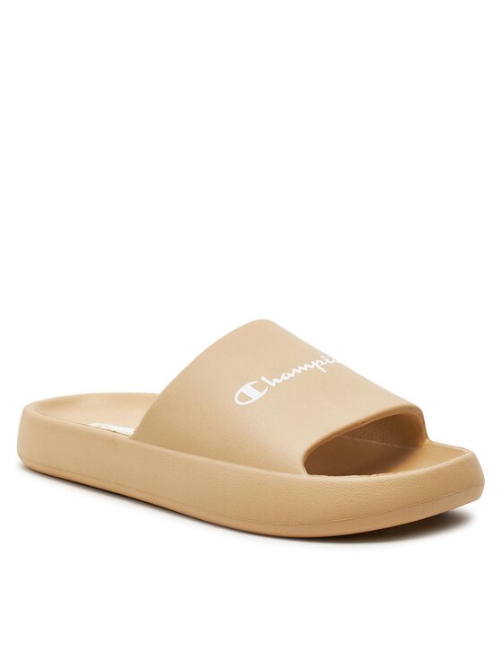 Champion Pantoletten Soft Slipper Slide S22255-CHA-MS041 Beige 
