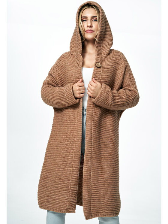 FIGL FIGLFIGL Maglione M884 Marrone Oversize