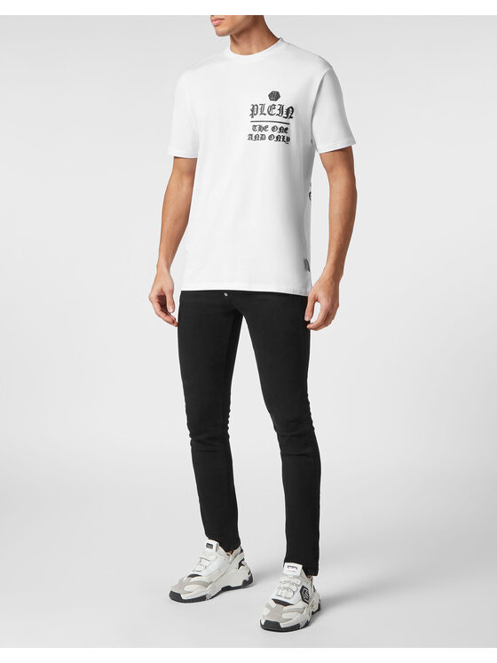 PHILIPP PLEIN PHILIPP PLEIN T-shirt 14937 Bianco Regular Fit