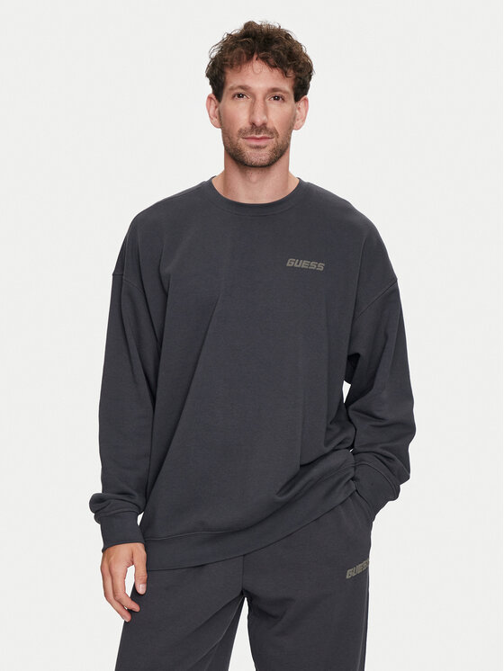 Guess Guess Felpa Z4YQ13 KAIJ1 Grigio Boxy Fit