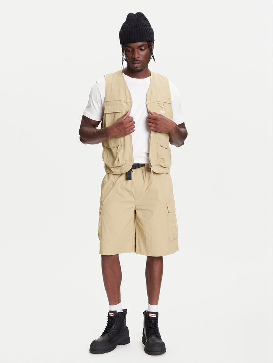 Robe di Kappa Robe di Kappa Stoffshorts Giovani 67124BW Beige Regular Fit