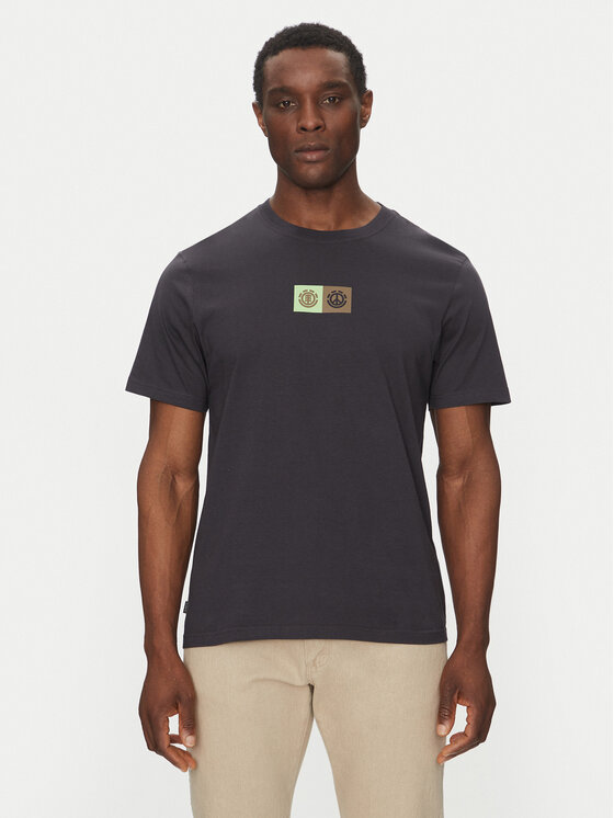 Element Element T-shirt ELYZT00492 Crna Regular Fit
