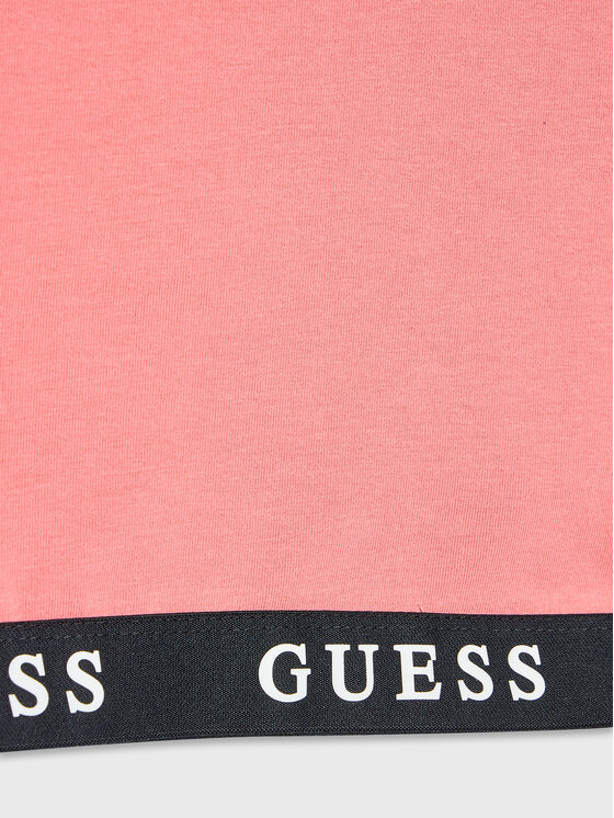 Guess Guess Felső J2YI34 KABR0 Rózsaszín Slim Fit