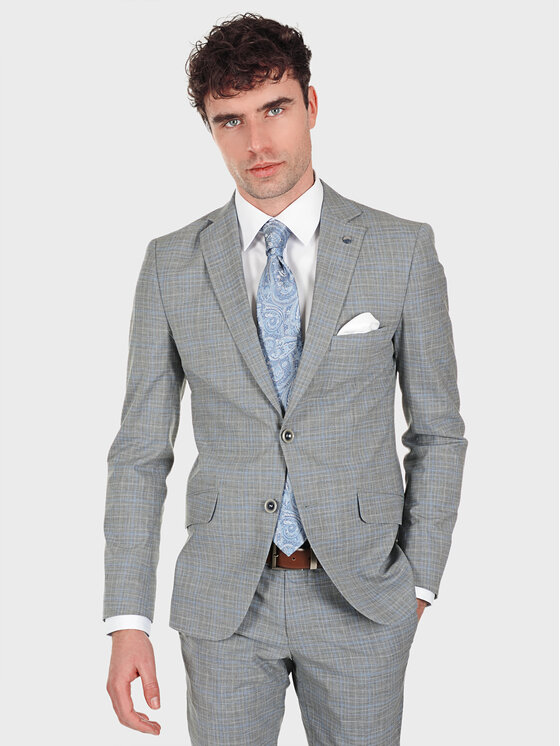 Evenemen Evenemen Garnitur COLIO Szary Slim Fit