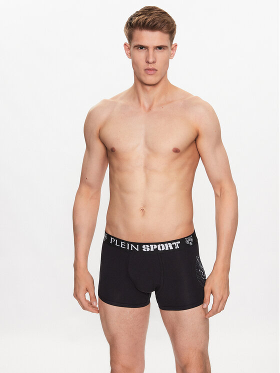 Plein Sport Plein Sport Bokseršorti PACC MUY0379 STE003N Melns