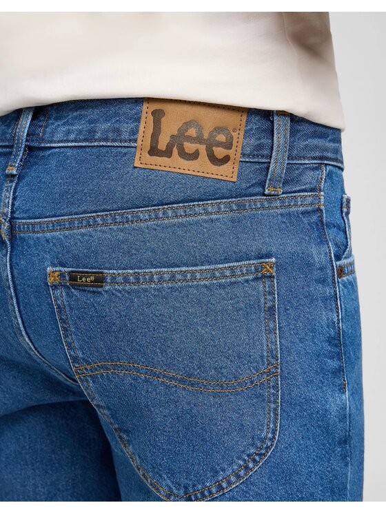Lee Lee Jeansy WEST Niebieski Regular Fit