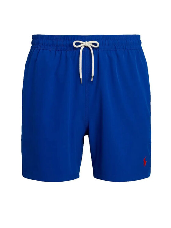 Polo Ralph Lauren Polo Ralph Lauren Strój kąpielowy Pantaloncini da mare con vita elasticizzata con coulisse, tasche laterali e logo ricamato sul lato. Niebieski