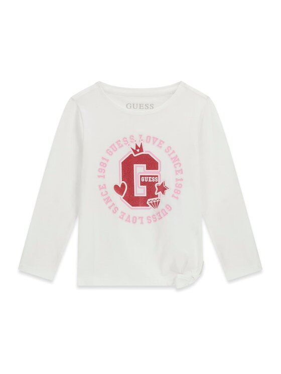 Guess Kids Guess Kids T-Shirt 183030 Bílá Classic Fit