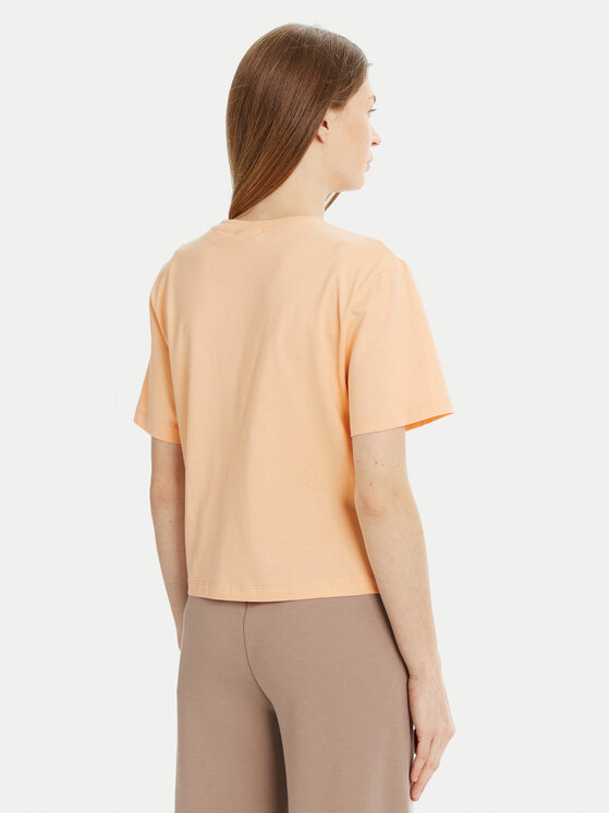 Guess Guess Tričko V5GI04 I3Z14 Oranžová Regular Fit