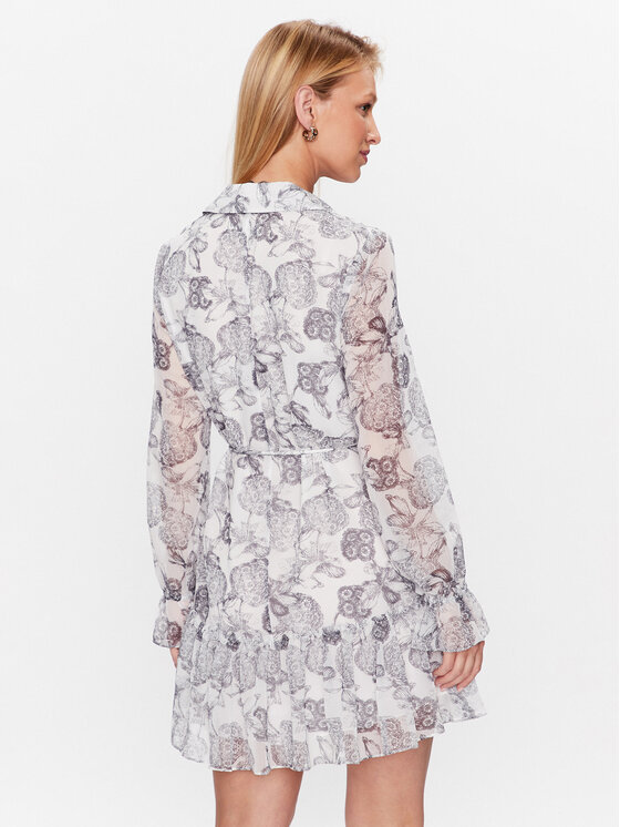 Ted Baker Ted Baker Sukienka codzienna Giorgii 272221 Biały Regular Fit