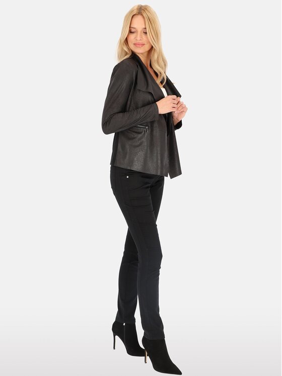 Perso Perso Dámská bunda BLH BLH81C4100F Černá Regular Fit